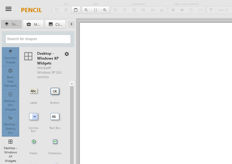 Pencil, an open source UX prototyping tool